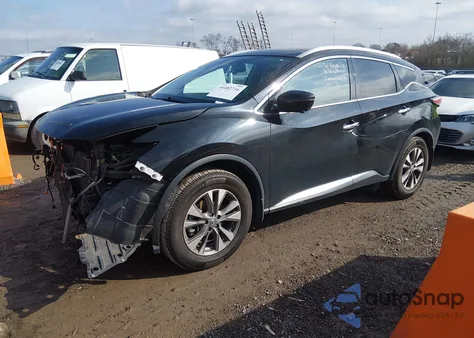 2018 Nissan Murano Sl из США, поврежденный, VIN 5N1AZ2MHXJN158609